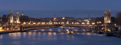 Bridge Alexandre III, The Seine river, Paris